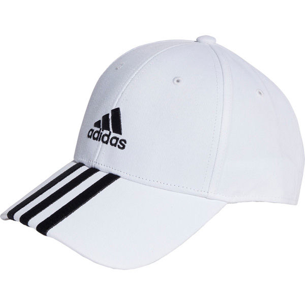 adidas（アディダス） 帽子 BBL 3ST コットンキャップ OSFZ ホワイト ...