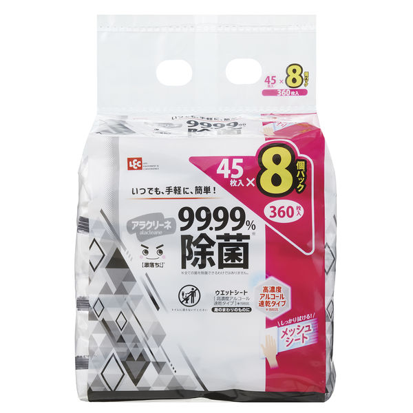 ウェットティッシュ 除菌シート レック アラクリーネ 激落ちくん