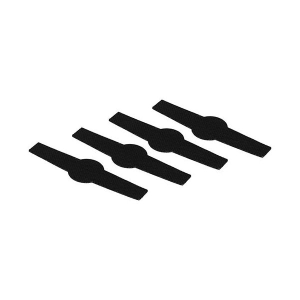 テクナード 時計サラッとシート ブラック 4マイイリ 1セット(4枚) 62-3900-68（直送品）