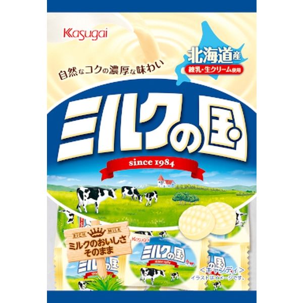 春日井製菓 春日井 エコノミーミルクの国 62g x12 4901326037526 12個（直送品）