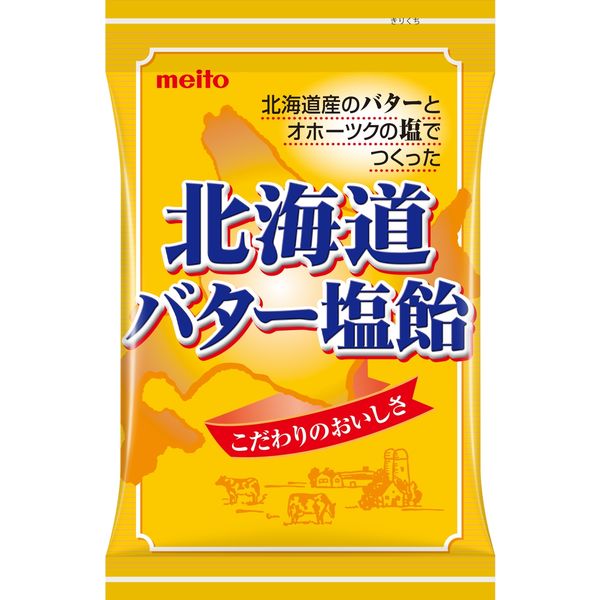 名糖産業 名糖 北海道バター塩飴 90g x10 4902757255909 10個（直送品）
