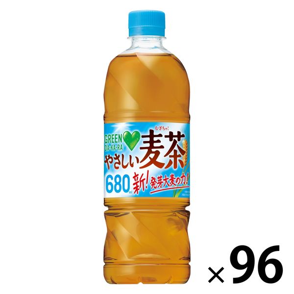 サントリー GREEN DA・KA・RA（グリーンダカラ）やさしい麦茶 680ml 1セット（96本）