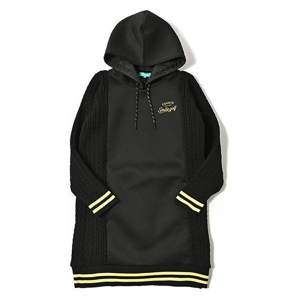 クアルトユナイテッド ゴルフ ワンピース サイド 花柄パーカー 新品
