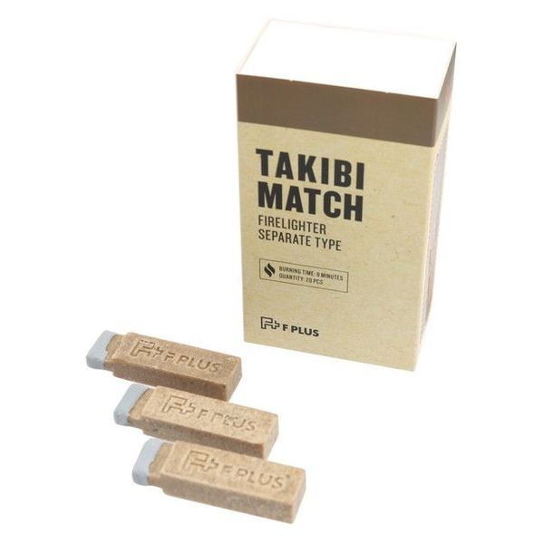 東京パイプ TAKIBI MATCH F PLUS マッチ型着火剤 （20本入り） 1