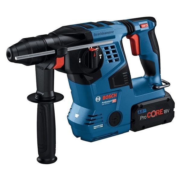 014〇おすすめ商品〇BOSCH ボッシュ コードレスハンマドリル GBH18V-28C型　充電器・バッテリー×２