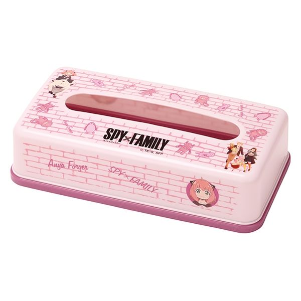 スケーター TSST0 ティッシュケース (ソフトパック用) SPY×FAMILY 643828-TSST0 1個（直送品）