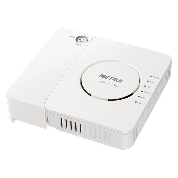 バッファロー 法人向け 11ax 2x2 デュアルバンド無線LANアクセスポイント WAPS-AX4 1台（直送品）