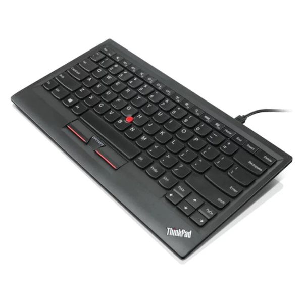 キーボード 有線 Lenovo ThinkPad トラックポイント 日本語 テンキーレス トラックパッド レノボ 0B47208 - アスクル