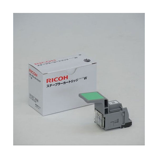 リコー（RICOH） 純正ステープラーカートリッジ タイプＷ （針2000本セット済） 319168 1個（わけあり品）