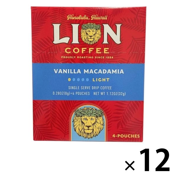 名称ライオンコーヒー超ビッグ24oz(680g)☆LION ライオンコーヒー・バニマカ×5袋　中抽き