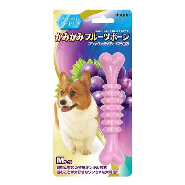 スーパーキャット かみかみフルーツボーン グレープ ハード M