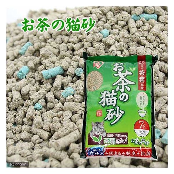 アイリスオーヤマ お茶の猫砂　７Ｌ×５袋　ＯＣＮー７０ 266383 1セット（直送品）