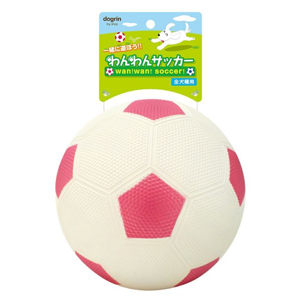 スーパーキャット わんわんサッカー Ｌ ピンク 291435 1個（直送品） アスクル