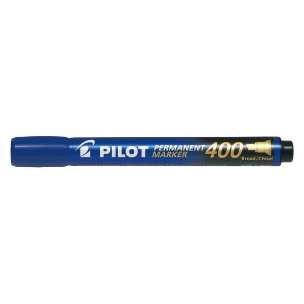 パイロット 油性マーカー パーマネントマーカー400 ブルー MPM-10B-L 1セット（10本）