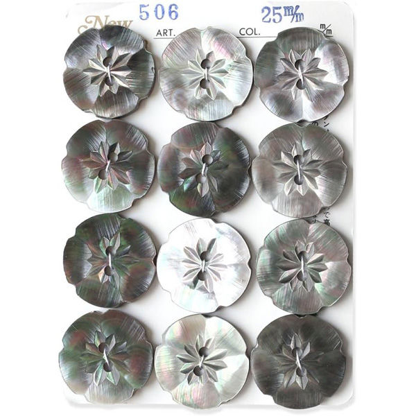 日本紐釦貿易(Nippon Chuko) 日本紐釦貿易 シェルボタン φ25mm