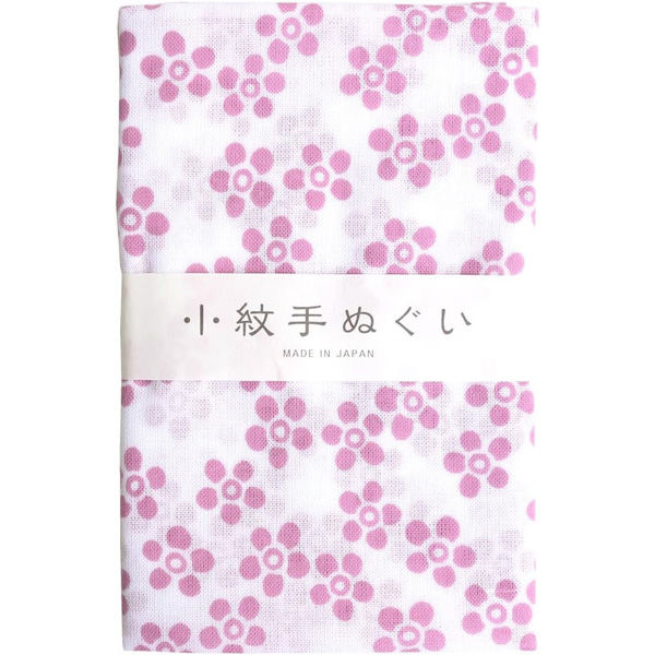 日本紐釦貿易(Nippon Chuko) NBK 小絞手ぬぐい 小花ピンク 33×90cm MYM33238 手芸・ハンドメイド用品（直送品）