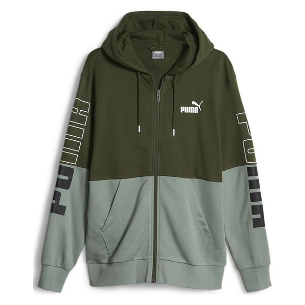 PUMA（プーマ） PUMA POWER カラーブロック フーデッドジャケット TR L 