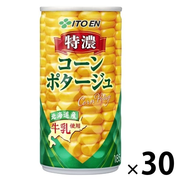伊藤園 特濃コーンポタージュ 185g 1箱（30缶入）