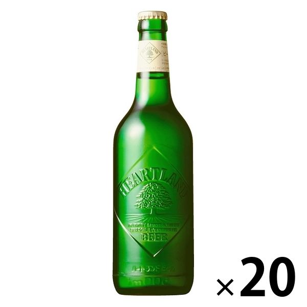 キリンビール ハートランド 中瓶 500ml 1箱（20本） - アスクル