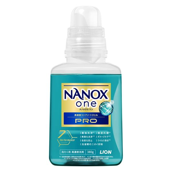 ナノックス ワン（NANOX one）PRO プロ 本体 380g 1個 洗濯 洗剤 ライオン
