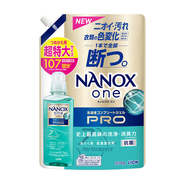 ナノックス ワン（NANOX one）PRO プロ 詰め替え 超特大 1070g 1個