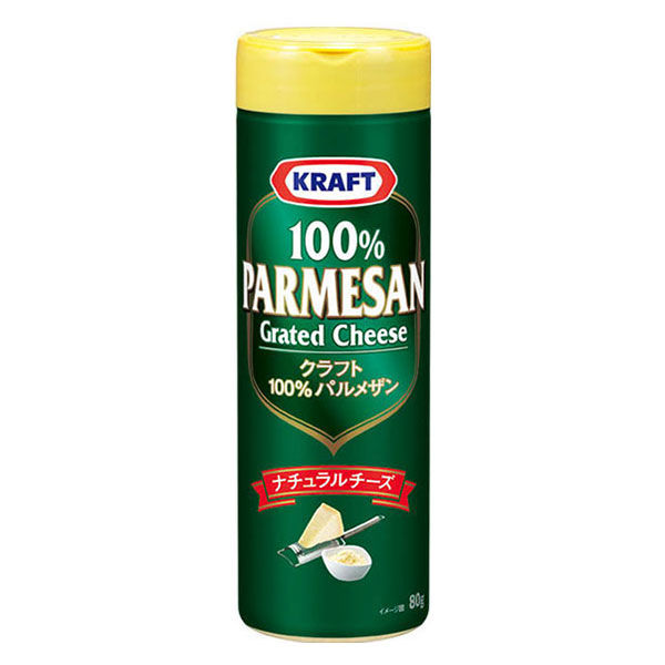 森永乳業 クラフト パルメザンチーズ100％ 80g 1個 粉チーズ 
