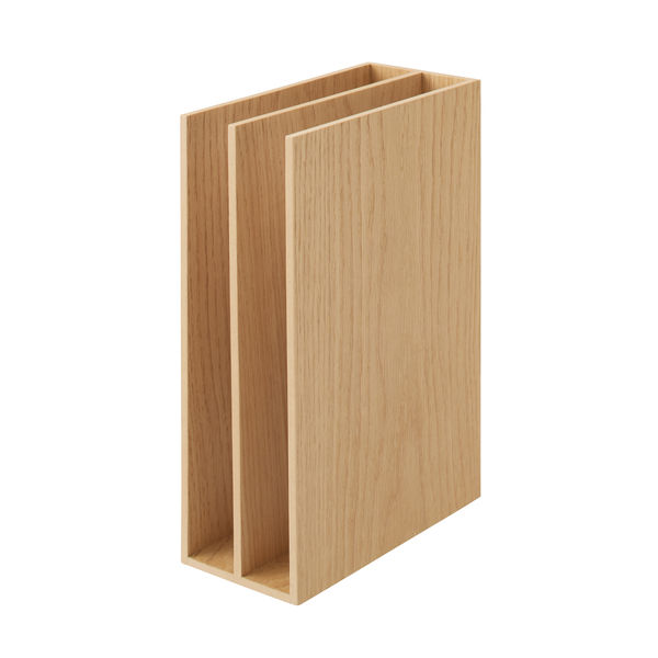 無印良品 木製収納スタンド A5サイズ 約幅8.4ｘ奥行17ｘ高さ25.2cm 良品計画