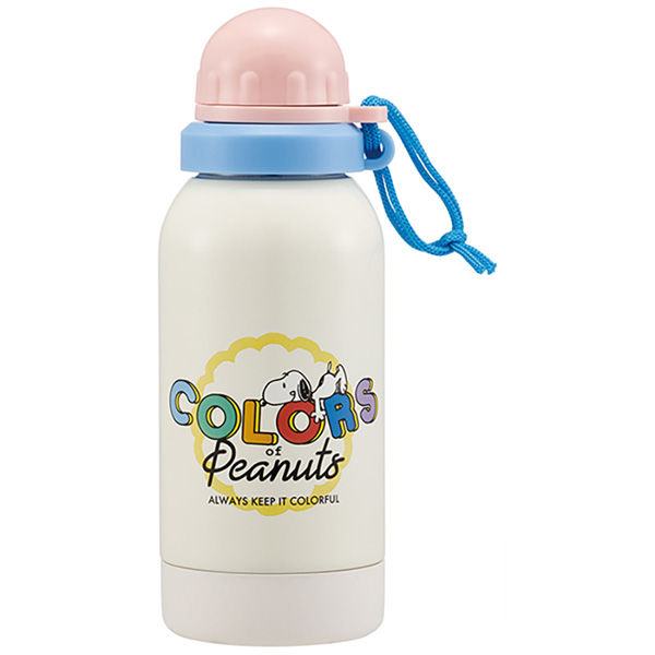 スケーター SSSC6 常温ドリンク用 1層ステンレスボトル 580ml PEANUTS カラーズ 587573-SSSC6 1個（直送品）