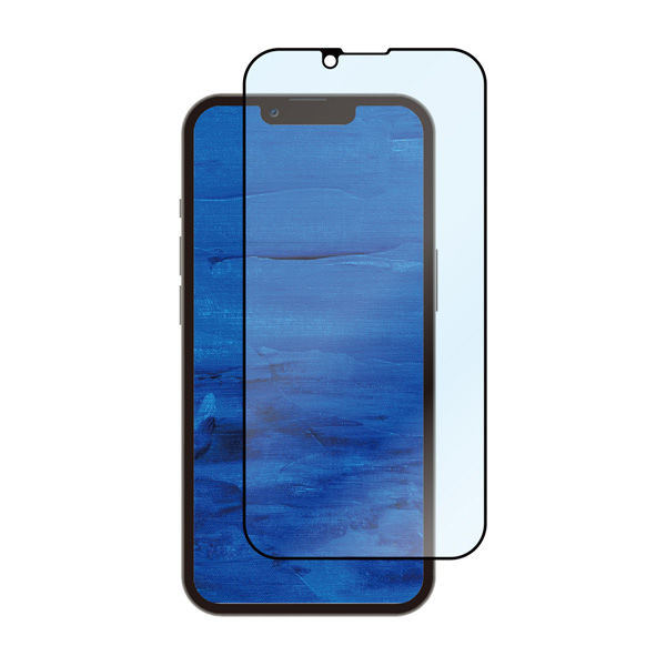 OWLTECH iPhone14/13Pro/13用 全面保護強化ガラス ブルーライトカット OWL-GSIE61F-BC 1個（直送品）
