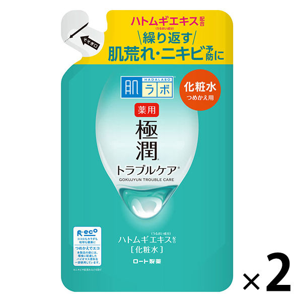 肌ラボ 薬用極潤スキンコンディショナー 詰替 170ml×2個 ロート