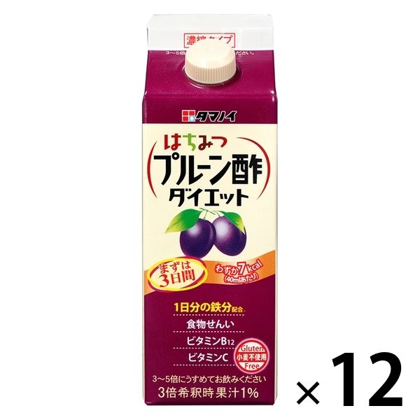 楽天市場】タマノイ酢 はちみつプルーン酢ダイエット 濃縮タイプ