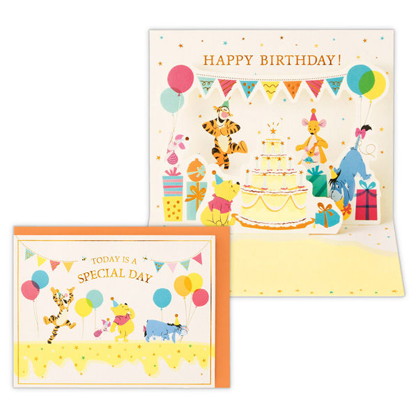日本ホールマーク お誕生祝い グリーティングカード 立体