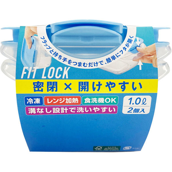 エビス パックスタッフ フィットロック 1.0L 4901221531006 2個入×24点セット（直送品）