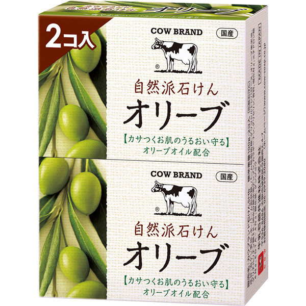 牛乳石鹸共進社株式会社 カウブランド 自然派石けん オリーブ 100g