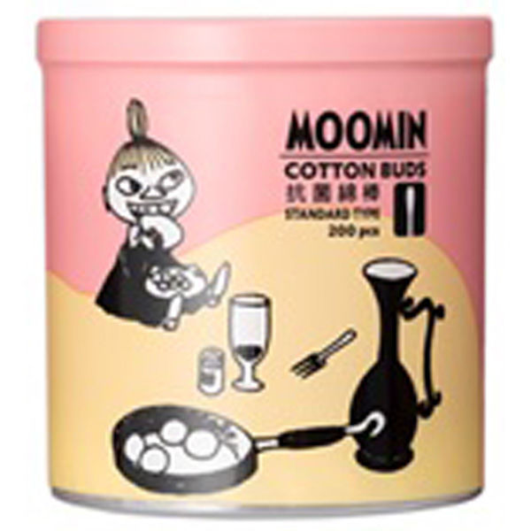 山洋 MOOMINN抗菌綿棒 4936613056294 200本×20点セット（直送品）