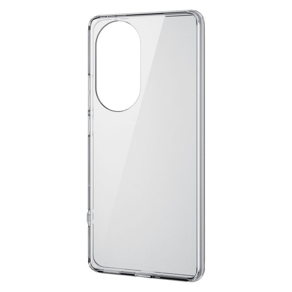 OPPO Reno10 Pro 5G ケース ハイブリッド 衝撃吸収 薄型 クリア PM-O232HVCKCR エレコム 1個（直送品）