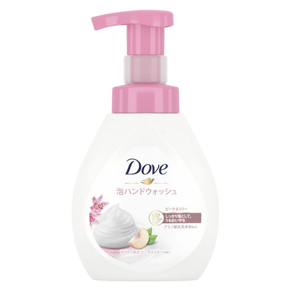【廃盤品】Dove 泡ハンドウォッシュ ピーチ＆リリー 2.2回分5本 本体2本 Amazon.co.jp: Dove(ダヴ) 泡ハンドウォッシュ ピーチ&リリー