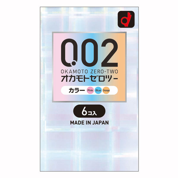 オカモトゼロツー Lサイズ 0.02コンドーム 6個入×3箱 - 衛生日用品