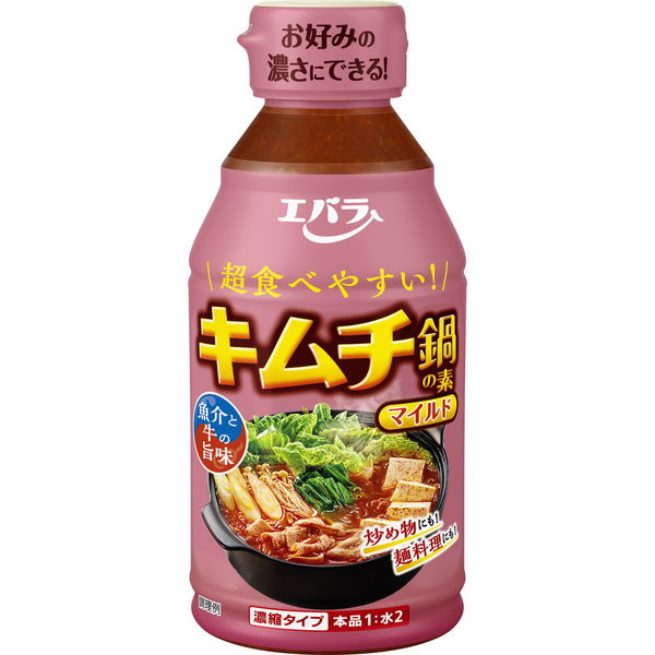 エバラ キムチ鍋の素 マイルド 300ml 1本 エバラ食品工業 鍋つゆ 鍋スープ