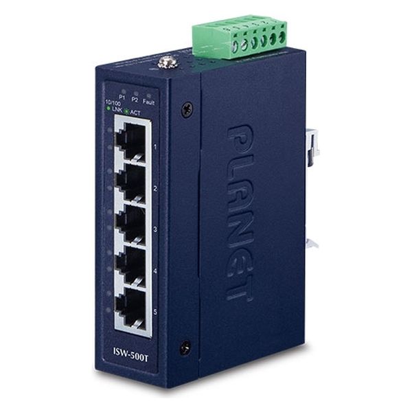 PLANET Technology 産業用ファストイーサネットスイッチングハブ