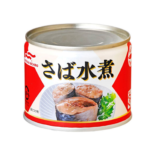 月花 さば水煮缶 ６缶 - 魚介類(加工食品)