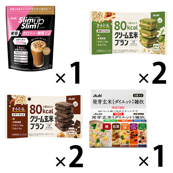 アサヒグループ食品 スリムアップスリム シェイク 60g×7食