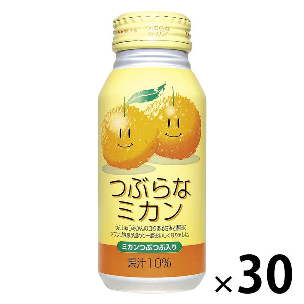 JAフーズおおいた つぶらなミカン 190g ボトル缶 1箱（30缶入）