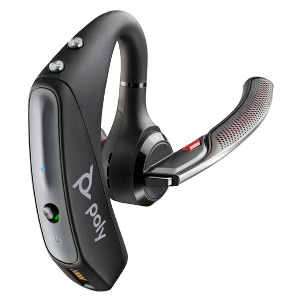OD アスクル ブラック HP(Inc.) Poly Voyager 5200 USBーA Bluetooth Headset +BT700