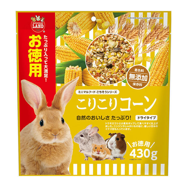 マルカン こりこりコーン　お徳用　４３０ｇ 295508 1個（直送品）