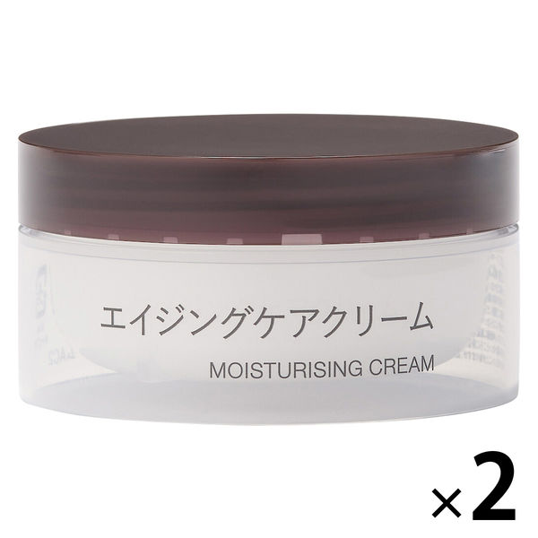 無印良品 エイジングケアクリーム 45g 1セット（2個） 良品計画 - アスクル