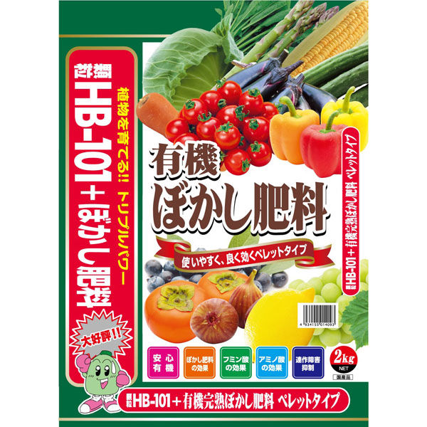 粂谷商店 ＨＢー１０１顆粒＋ぼかし肥料 2kg 4934155006913 1袋(2kg入)（直送品）