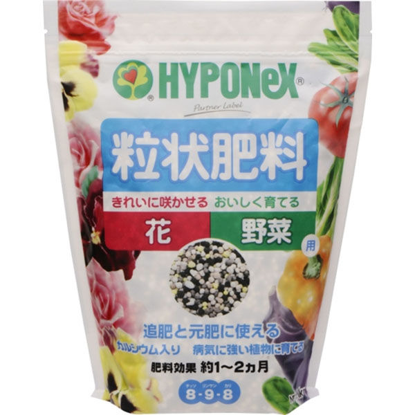ハイポネックス 粒状肥料 花・野菜用8ー9ー8 1.1kg