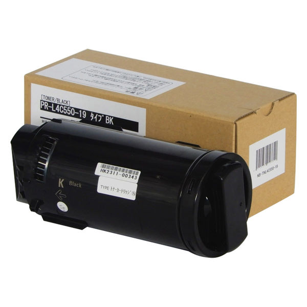 PR-L4C550-19 ブラックトナー 再生品 PR-L4C550-19 (大容量) ﾌﾞﾗｯｸ 純正 [PR-L4C550-19 (大容量) ﾌﾞﾗｯｸ 純正