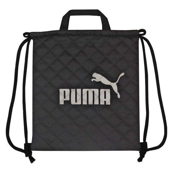 クツワ PUMA（プーマ） ナップサック ブラック PM414BK 1個 - アスクル